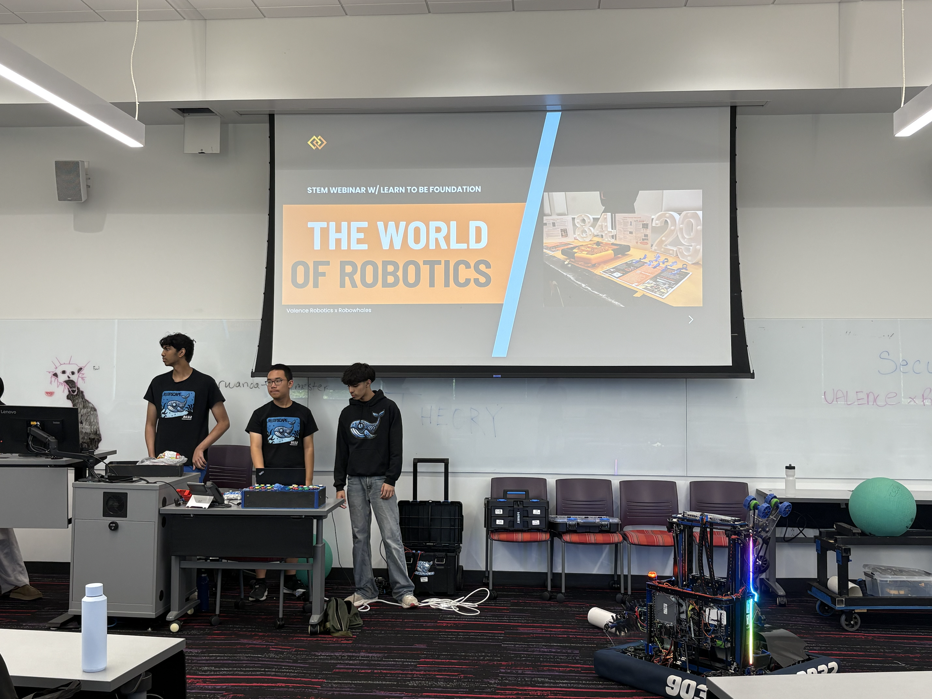 Robowhales team 9032 National Society of Black Engineers and Scientists NSBE at NC State (1)