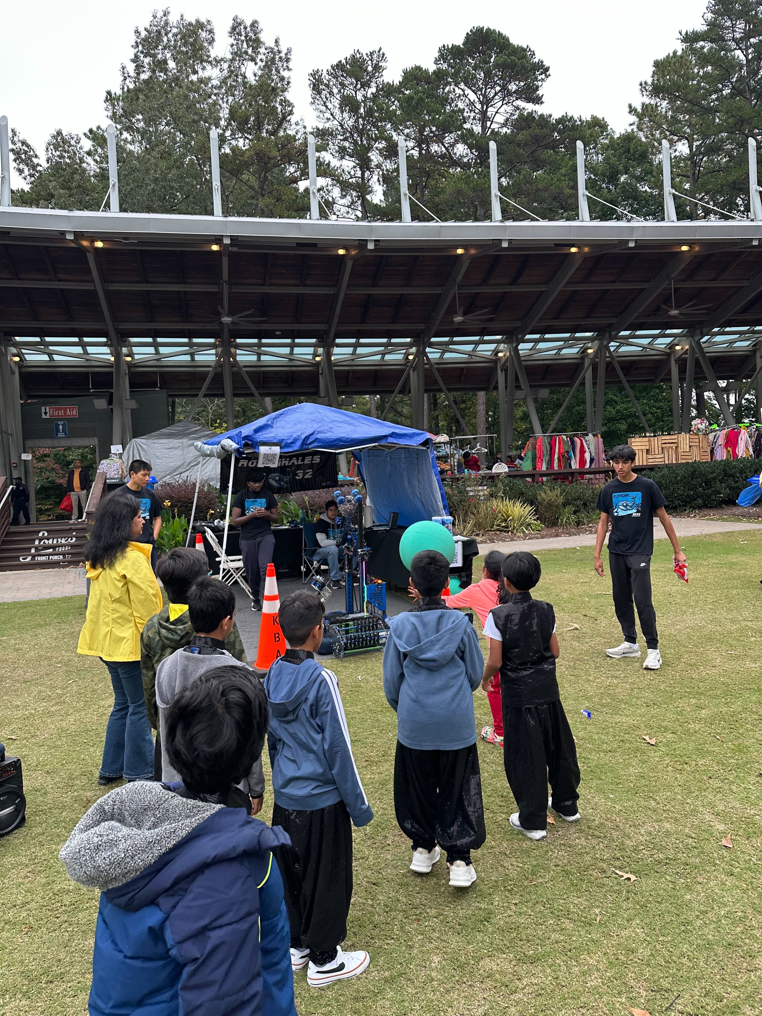 Robowhales team 9032 Cary Diwali